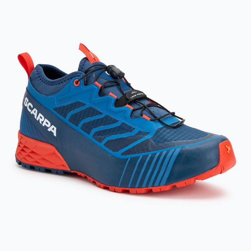 Laufschuhe Herren SCARPA Ribelle Run GTX blue/spicy orange