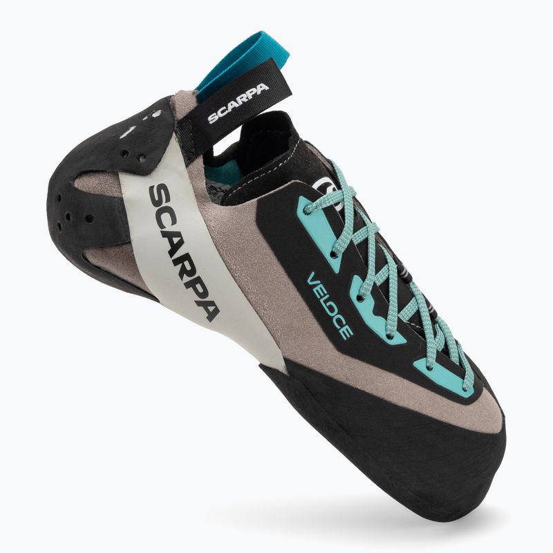 Damen Kletterschuhe SCARPA Veloce L hellgrau/maldive 2