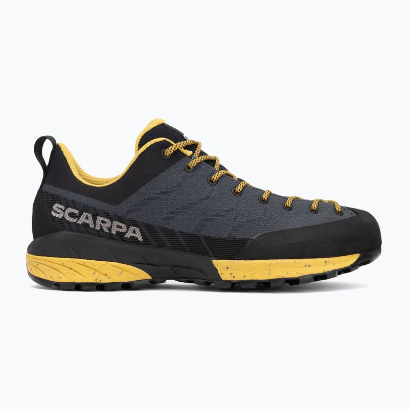Herren SCARPA Mescalito Planet grau/curry Approach-Schuhe 2
