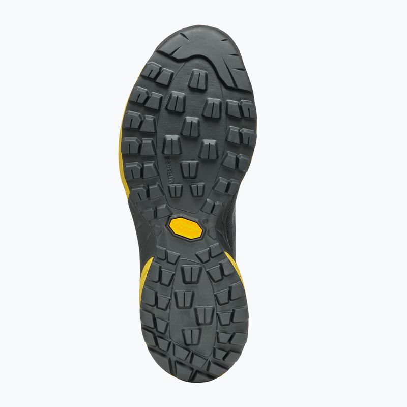 Herren SCARPA Mescalito Planet grau/curry Approach-Schuhe 9