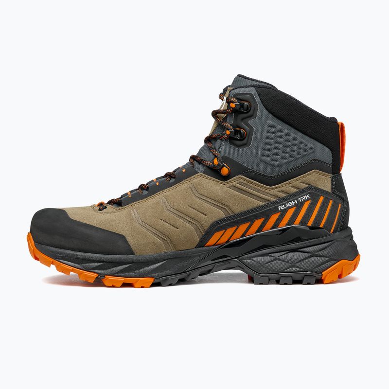 Herren-Trekkingstiefel SCARPA Rush TRK GTX Wüste/Mango 12