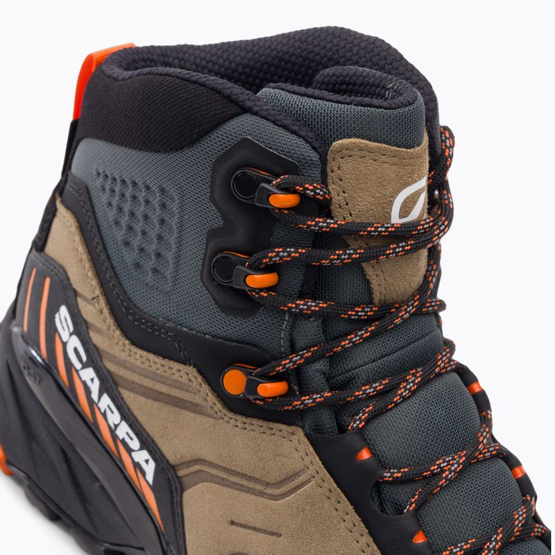 Herren-Trekkingstiefel SCARPA Rush TRK GTX Wüste/Mango 8