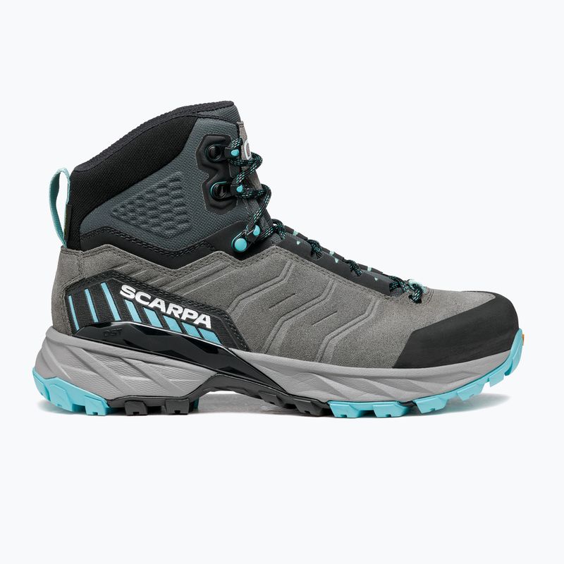 Schuhe Trekking Damen SCARPA Rush TRK GTX midgray/aqua 9