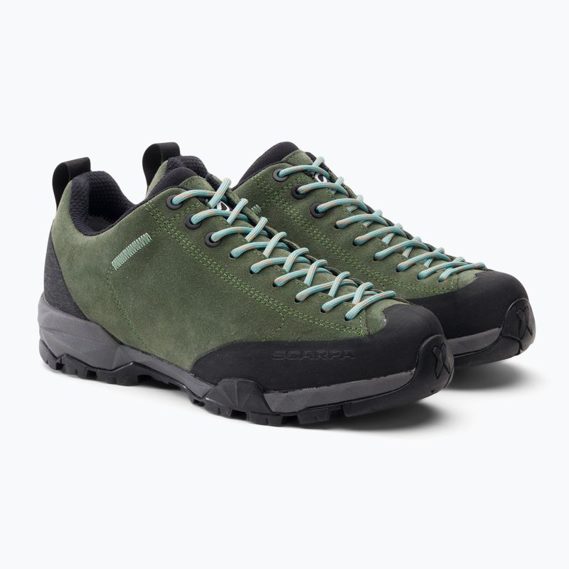 Damen-Trekking-Stiefel SCARPA Mojito Trail grün/schwarz 63322 4