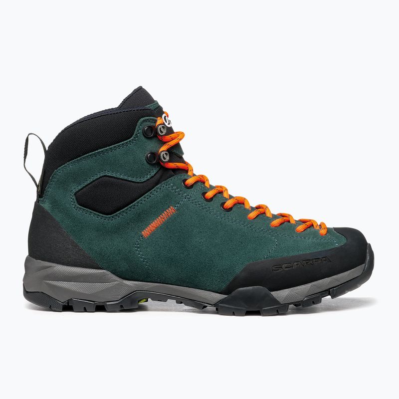Schuhe Trekking Damen SCARPA Mojito Hike GTX botanic green/orange pop 9