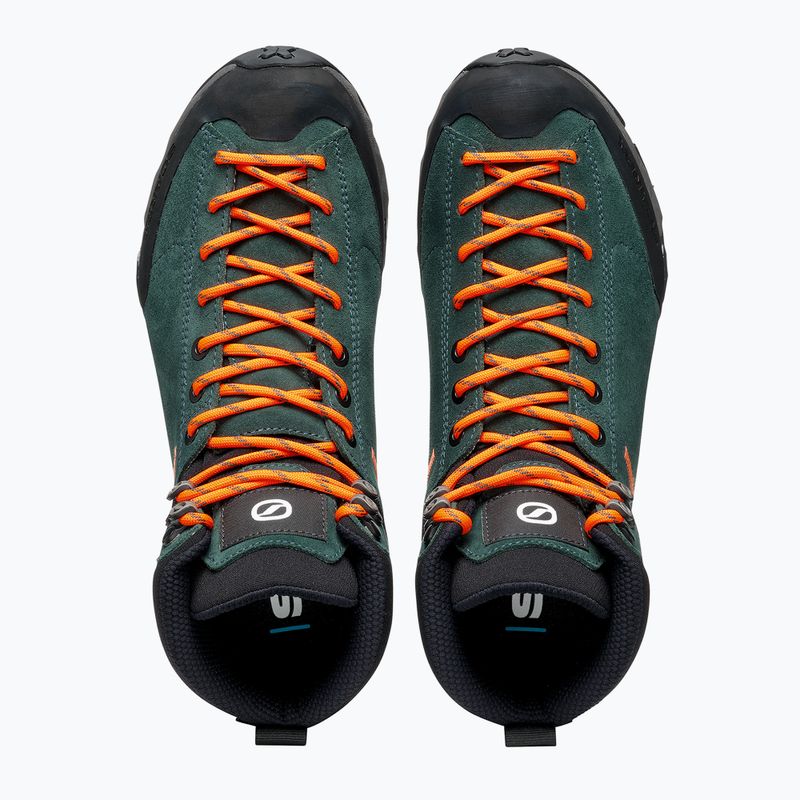 Schuhe Trekking Damen SCARPA Mojito Hike GTX botanic green/orange pop 11