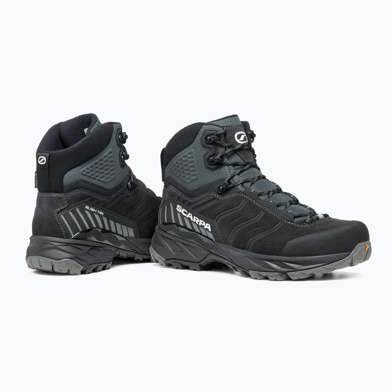 Herren Trekkingschuhe SCARPA Rush TRK GTX dark anthracite/black 11