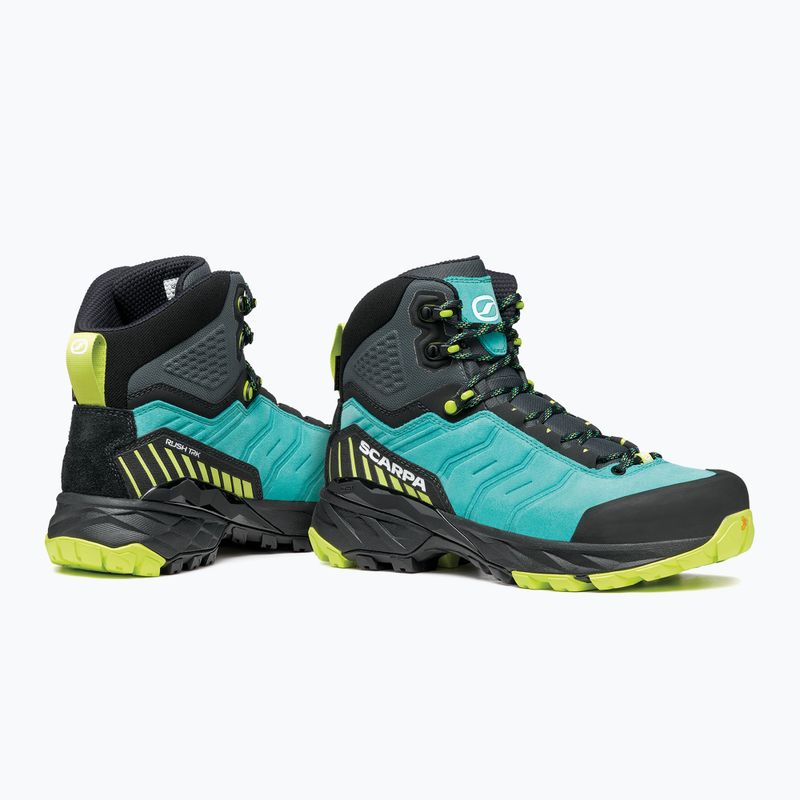 Damen-Trekkingstiefel SCARPA Rush TRK GTX keramisch/kalkfarben 11