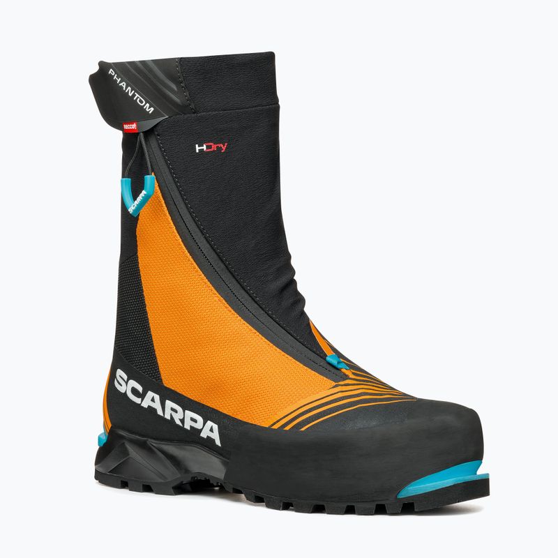 Scarpa Phantom Tech HD schwarz/hellorange Herren-Hochgebirgsstiefel 7