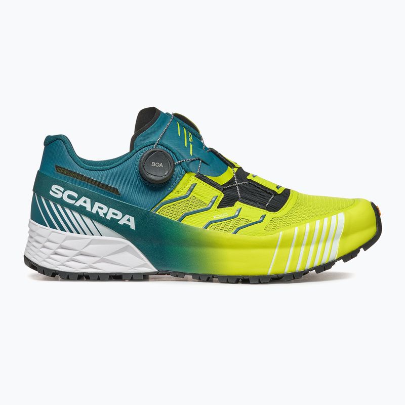 Herren SCARPA Ribelle Run Calibre HT Laufschuh lindgrün/tief lagun