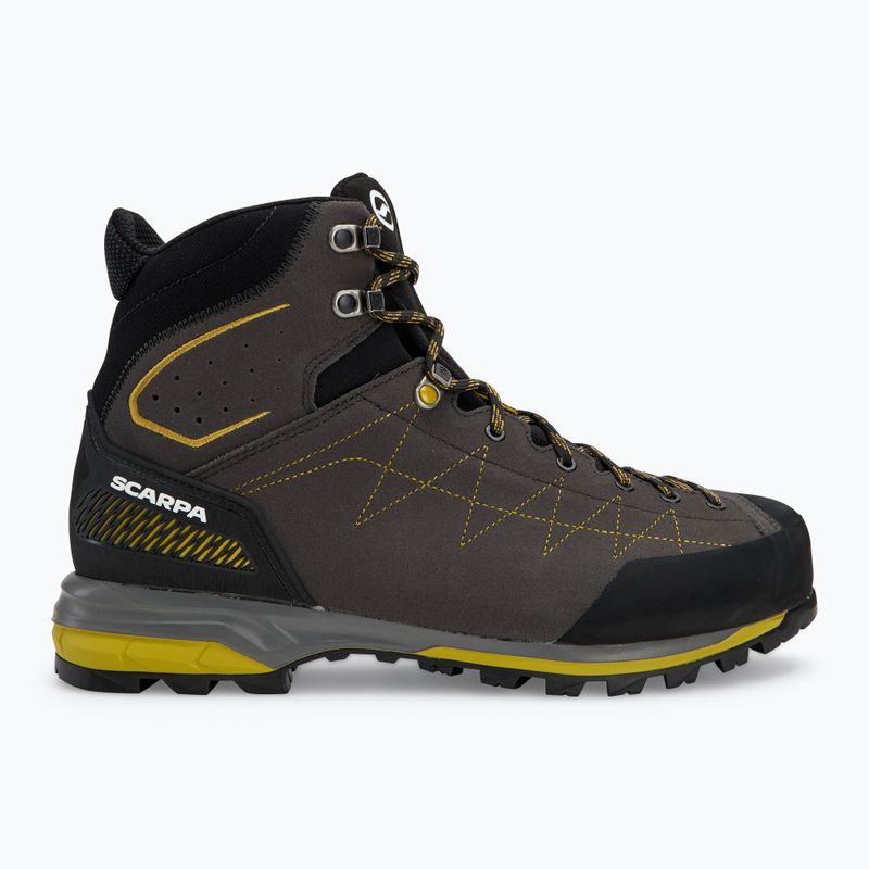 Herren-Trekkingstiefel SCARPA Zodiac TRK GTX anthracite/sulphur 2