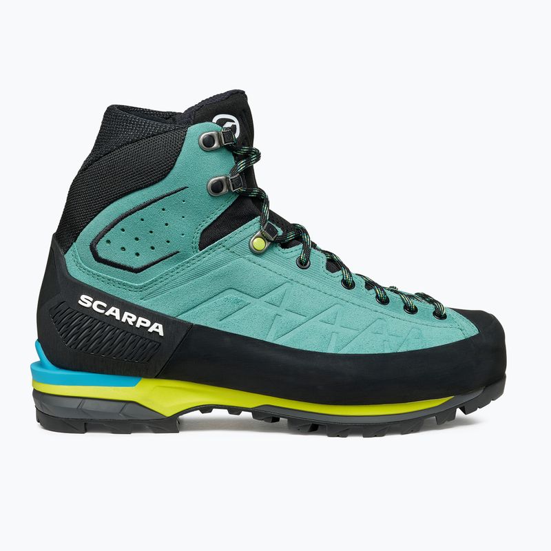 Hochgebirgsschuhe Herren SCARPA Zodiac Tech GTX waterfall/black 2