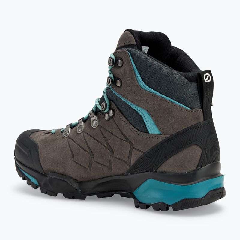 Schuhe Trekking Damen SCARPA ZG Trek GTX titanium/icefall 3