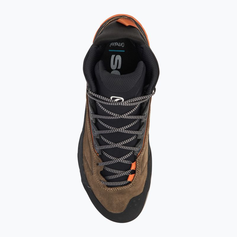 Approach-Schuhe Herren SCARPA Rapid Xt Mid Gtx caribou / rust orange 5