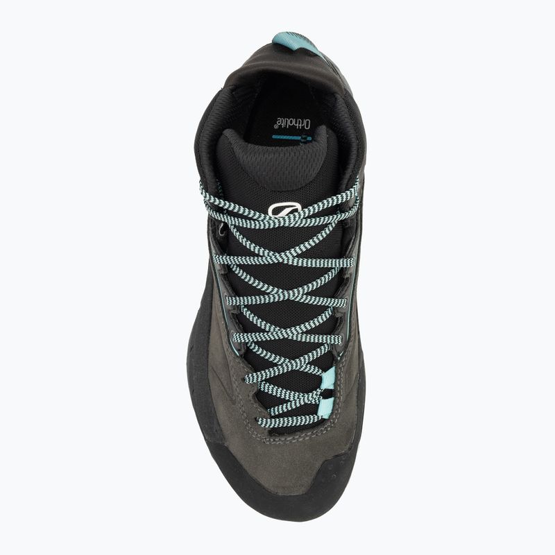 SCARPA Rapid XT Mid GTX shark/aqua Damen Approach-Schuhe 5