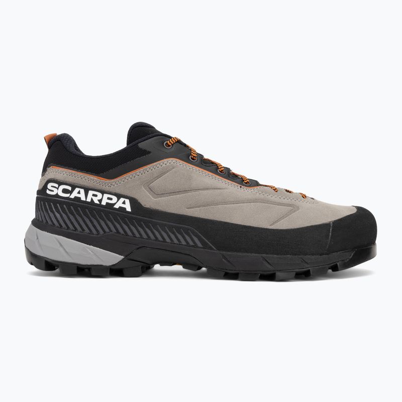 Herren SCARPA Rapid XT Approach-Schuh taupe/rust orange 2