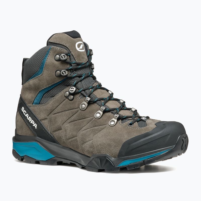 Schuhe Trekking Herren SCARPA ZG Trek GTX titanium/lake blue 8