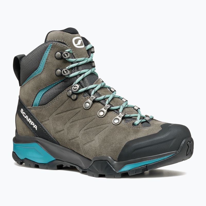 Schuhe Trekking Damen SCARPA ZG Trek GTX titanium/icefall 8