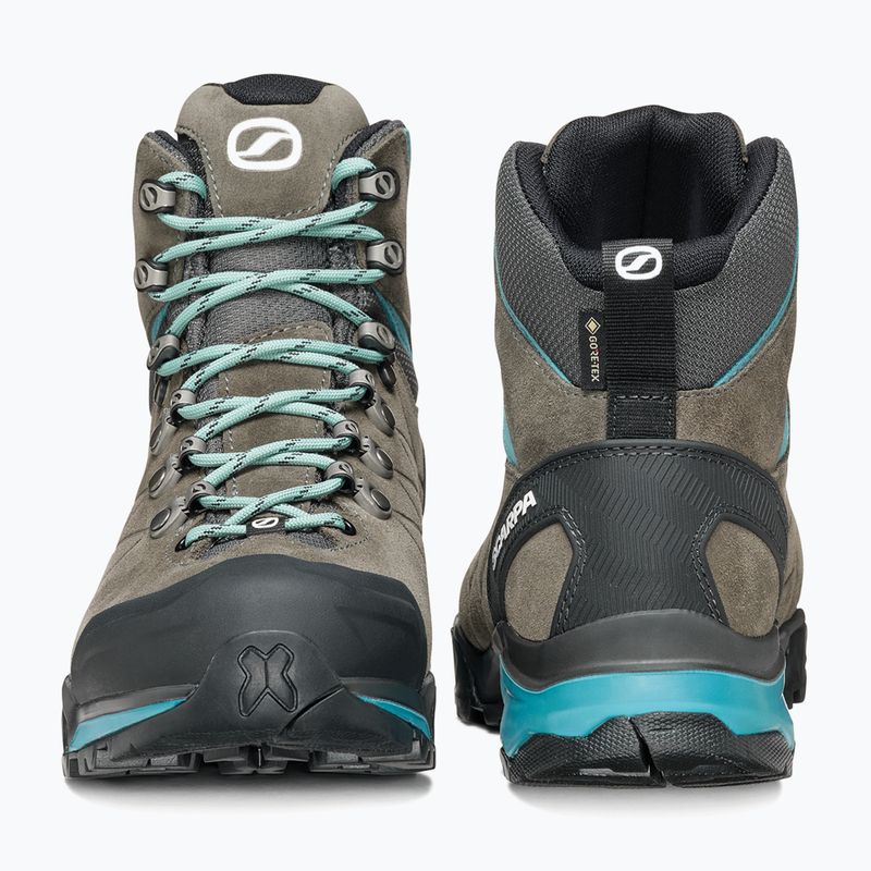 Schuhe Trekking Damen SCARPA ZG Trek GTX titanium/icefall 11