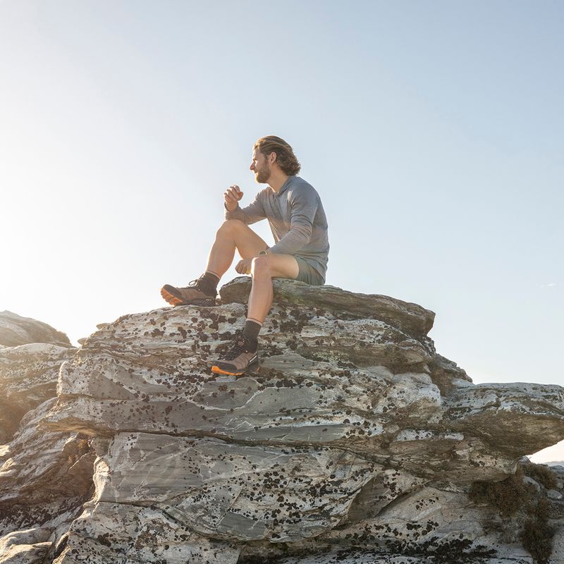 Herren Trekkingschuhe SCARPA Rush TRK GTX brown/orange 15