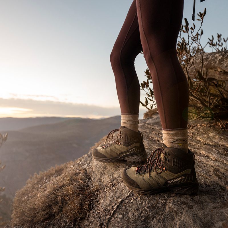 Damen-Trekkingschuhe SCARPA Rush TRK GTX birch/flamingo 12