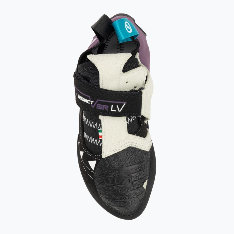 SCARPA Instinct VSR LV Kletterschuh schwarz/violett/milch 5