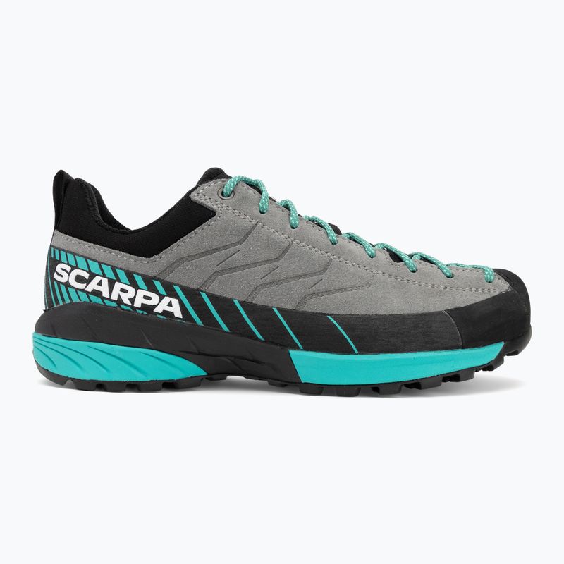 Damen Approach-Schuhe SCARPA Mescalito smoke/tropical green 2