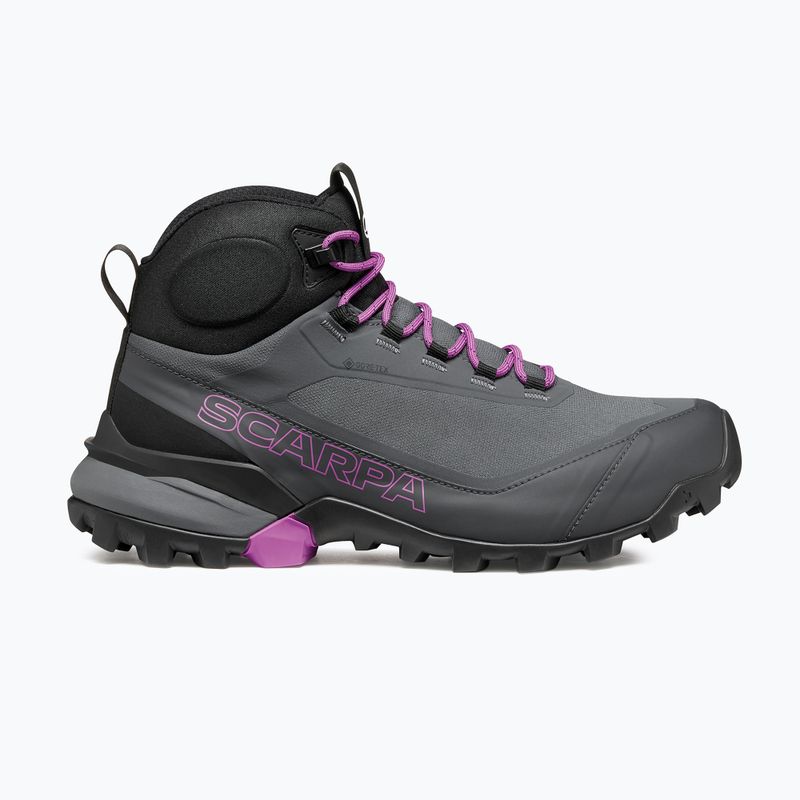 Damen-Trekkingschuhe SCARPA Ribelle Cross 2 Mid GTX dark gray/purple 2