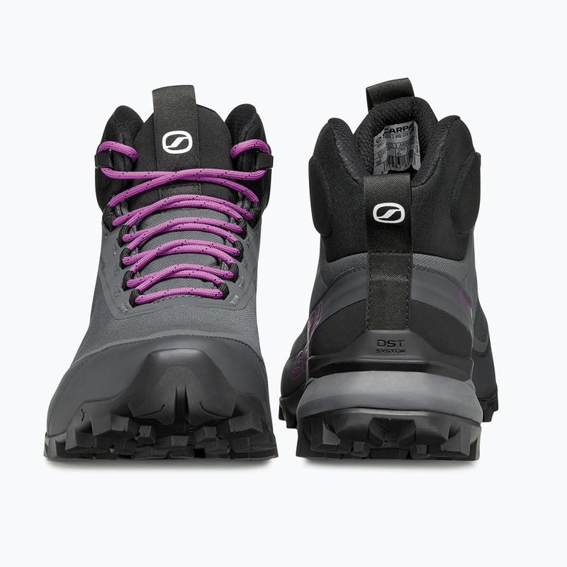 Damen-Trekkingschuhe SCARPA Ribelle Cross 2 Mid GTX dark gray/purple 4