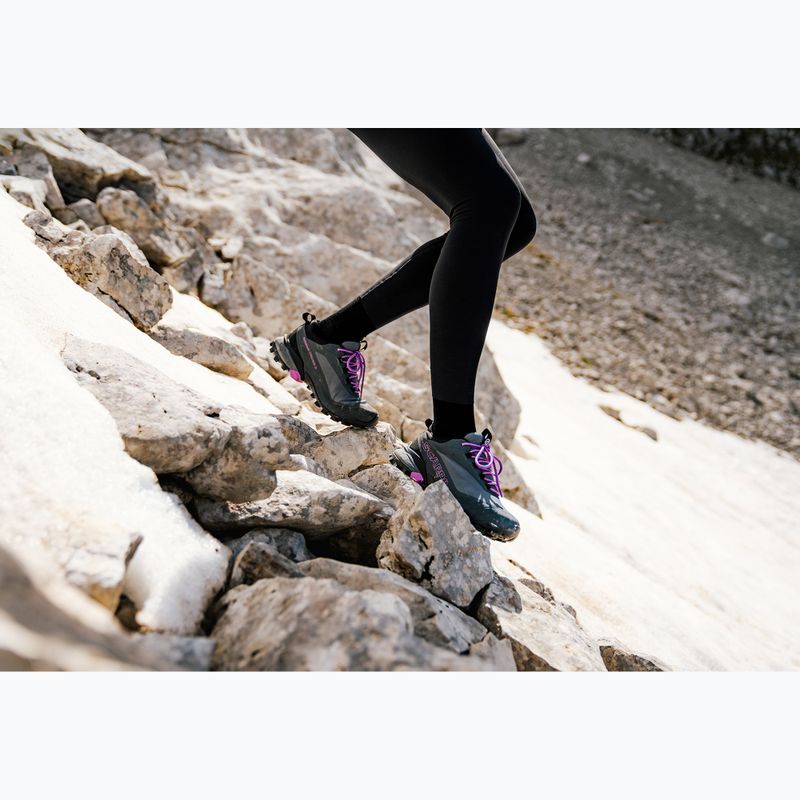 Damen-Trekkingschuhe SCARPA Ribelle Cross 2 Mid GTX dark gray/purple 6