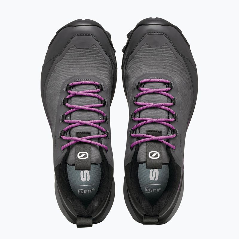 Trekkingstiefel SCARPA Ribelle Cross 2 GTX dark gray/purple 6