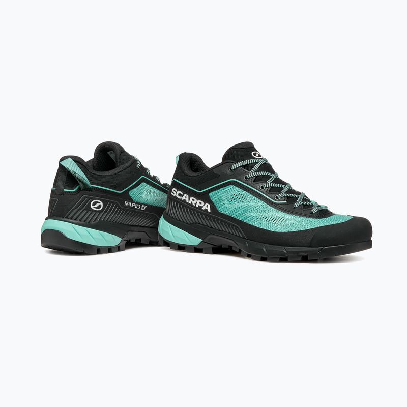 Damen-Zustiegsschuhe SCARPA Rapid LT aqua/aqua 4
