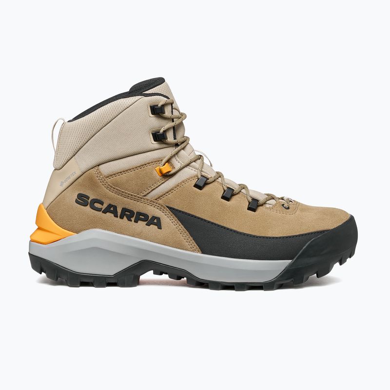 Herren-Trekkingstiefel SCARPA Mustang Trekking GTX desert/mango 2