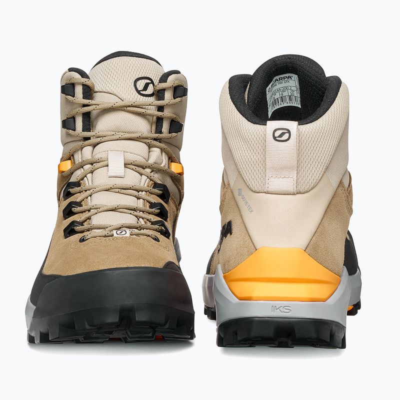 Herren-Trekkingstiefel SCARPA Mustang Trekking GTX desert/mango 4