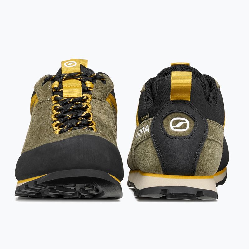Herren-Trekkingstiefel SCARPA Crux 2 GTX kalamata/lemon curry 4