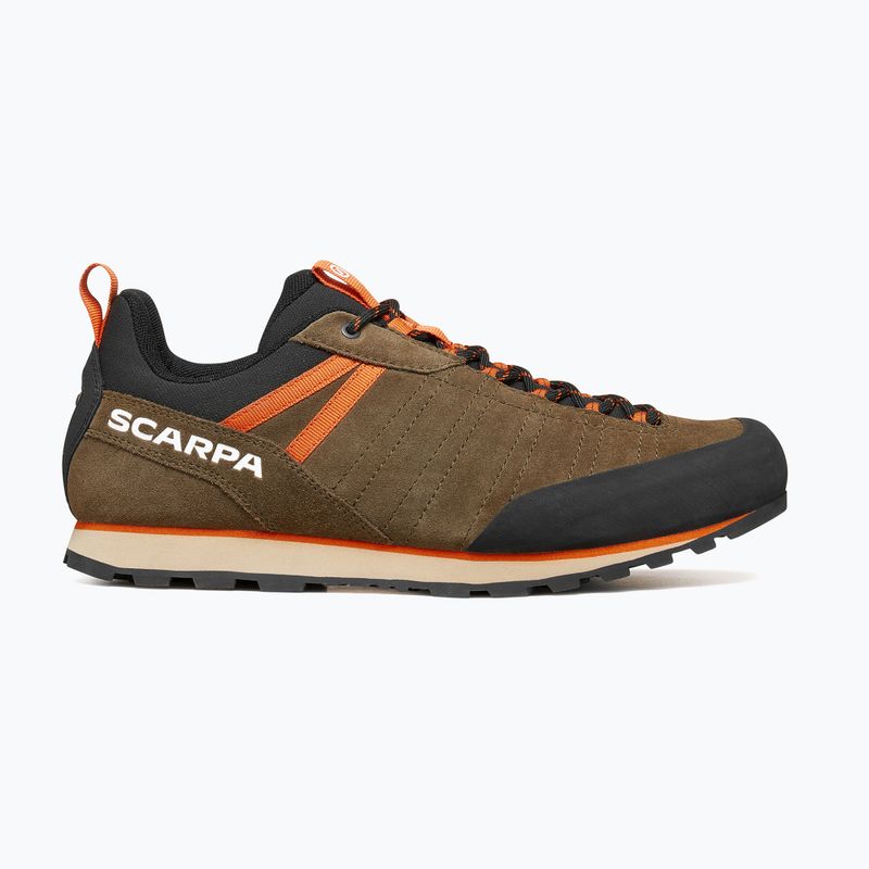 Herren-Trekkingstiefel SCARPA Crux 2 caribou/rust orange 2