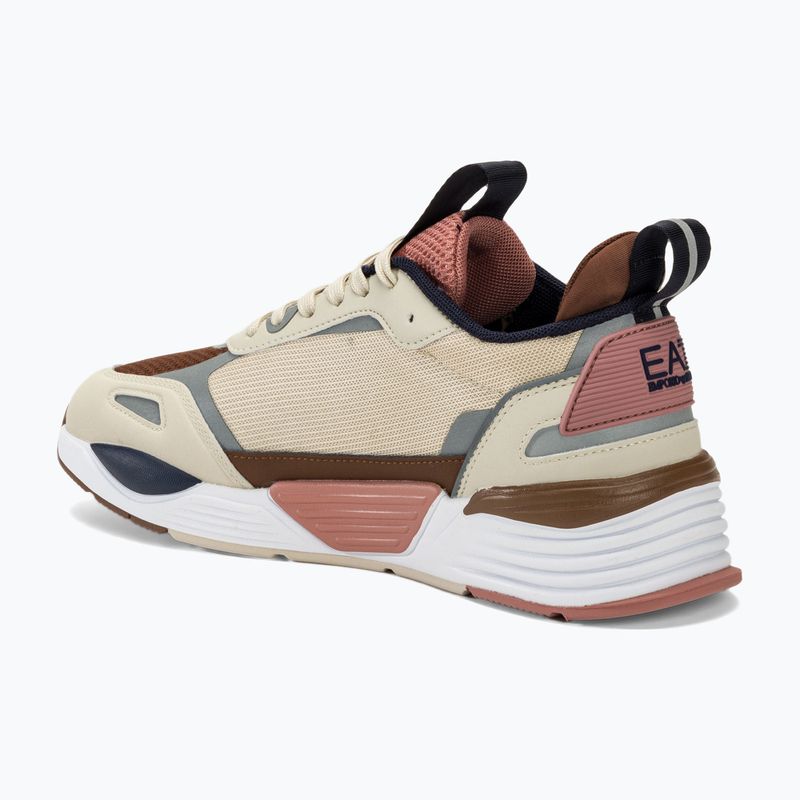 Schuhe EA7 Emporio Armani Ace Runner rainy day/black iris/emperador/terracotta 3