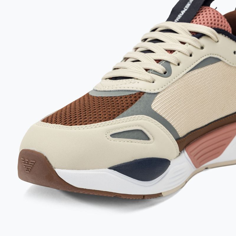 Schuhe EA7 Emporio Armani Ace Runner rainy day/black iris/emperador/terracotta 7