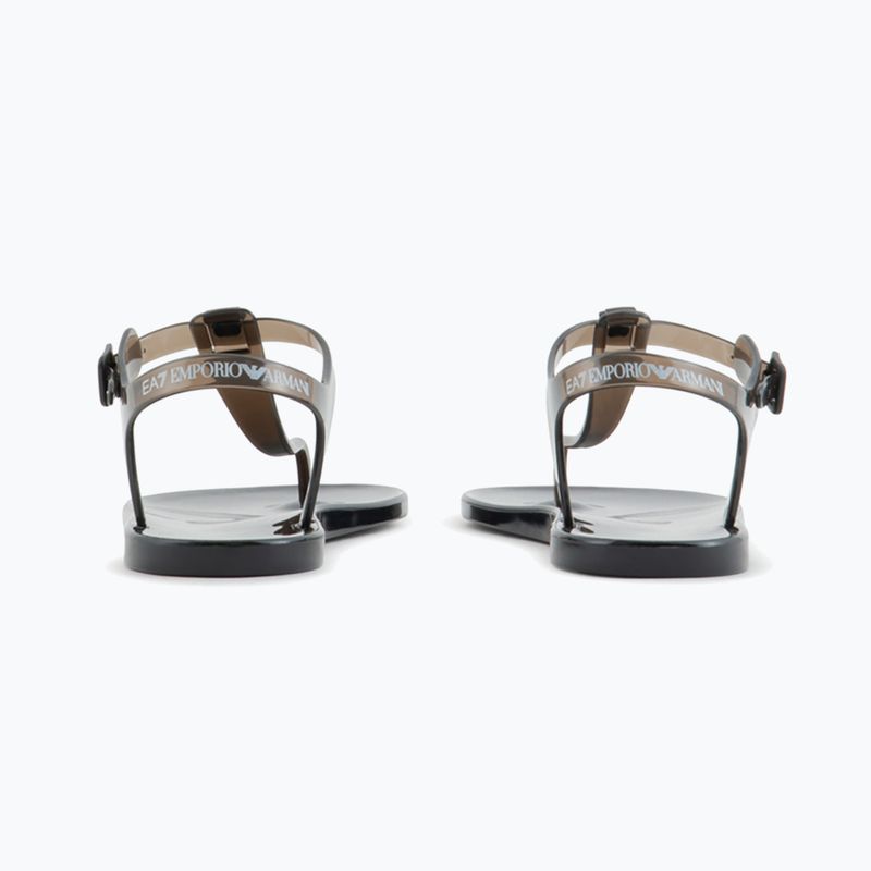 Sandalen Damen EA7 Emporio Armani Water Sports Jelly Graphic monogram black graphic/black logo 3