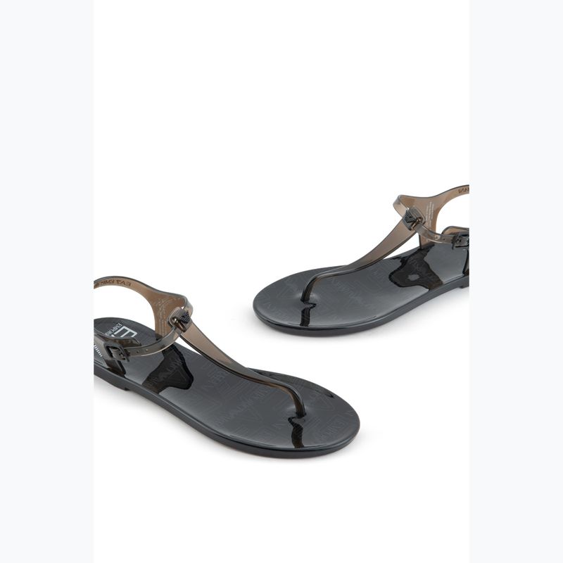 Sandalen Damen EA7 Emporio Armani Water Sports Jelly Graphic monogram black graphic/black logo 6