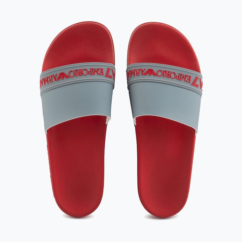 Slides Schlappen  EA7 Emporio Armani Water Sports Tape Slide salsa/griffin 5