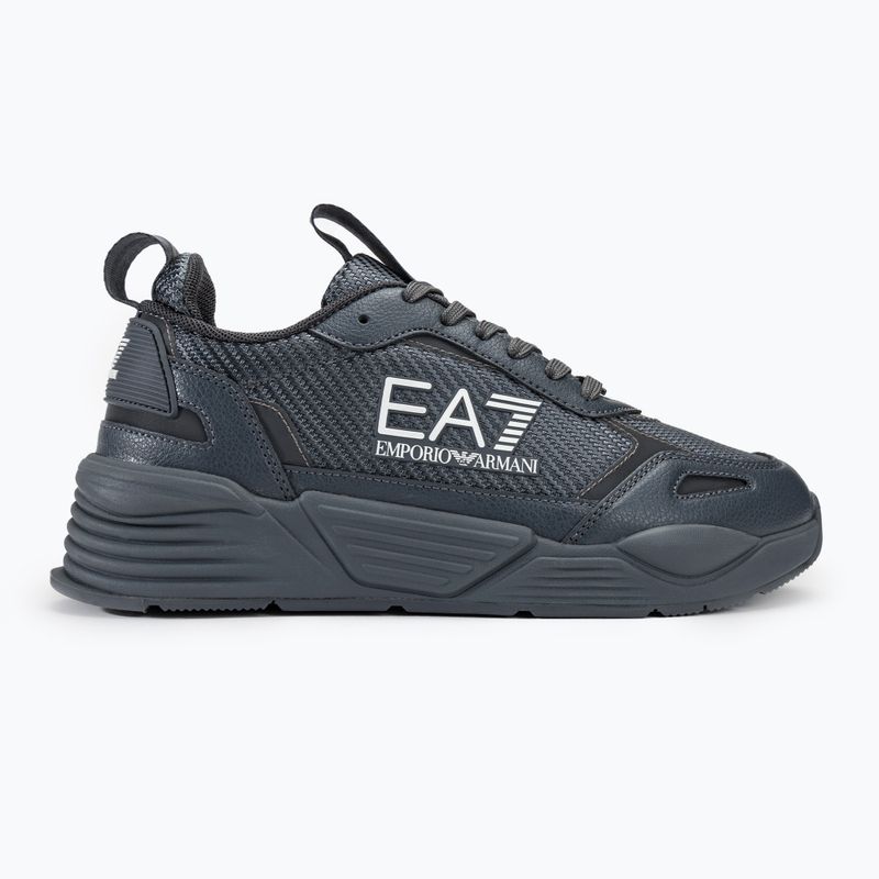 Schuhe EA7 Emporio Armani Ace Runner Carbon triple irongate/white 2