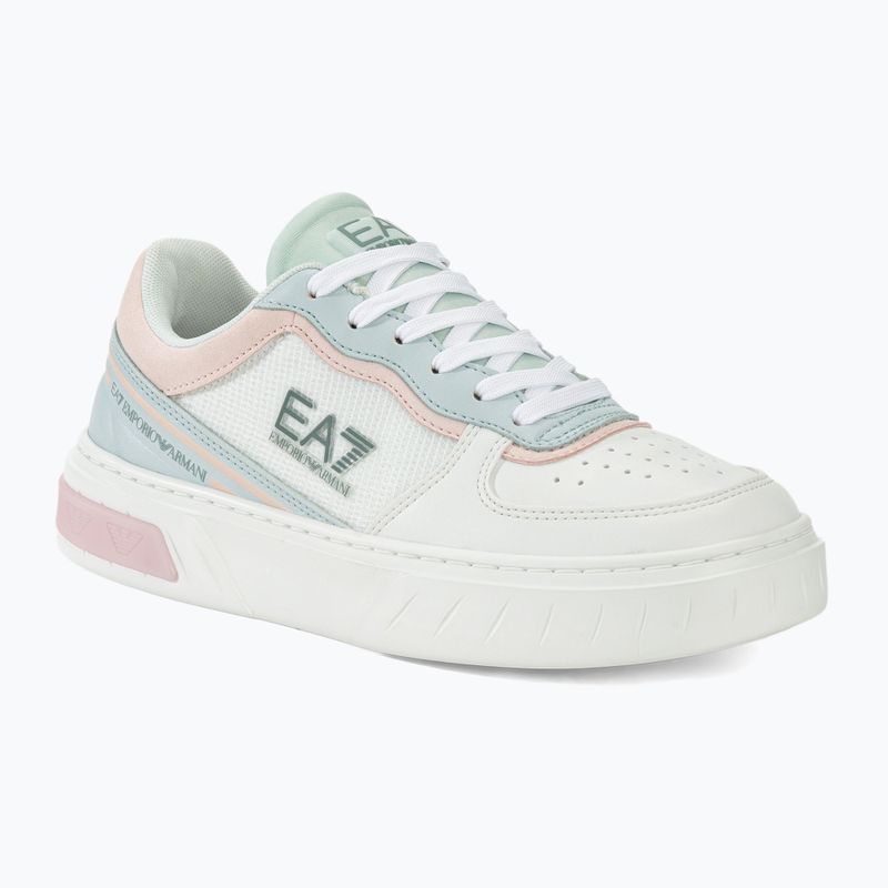 Schuhe EA7 Emporio Armani Summer Court iceflow/mauvechalk/white/abyss