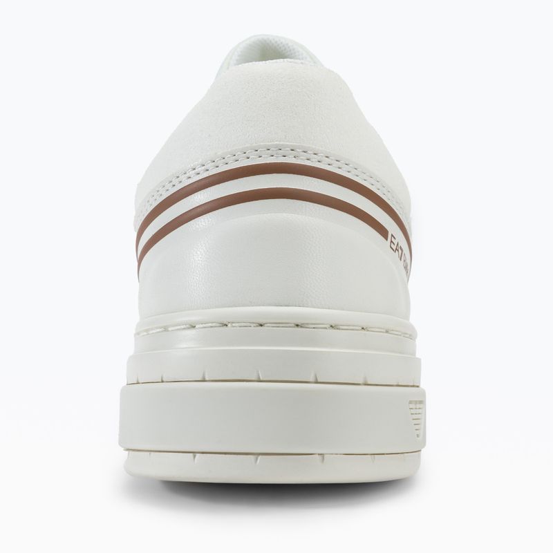 Schuhe EA7 Emporio Armani Summer Court triple off white/tan 6