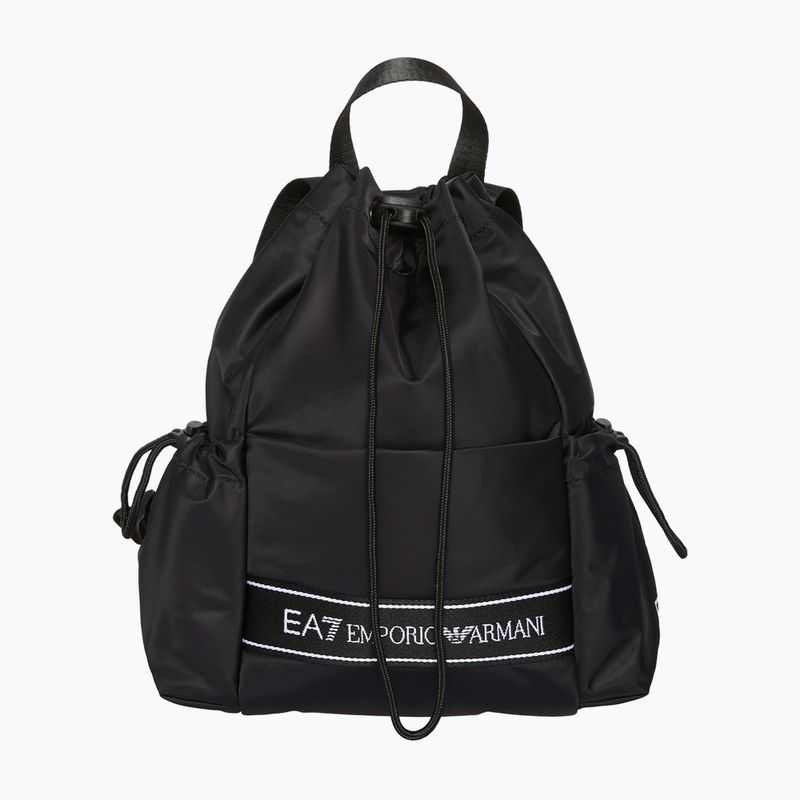 Rucksack Damen EA7 Emporio Armani Train Logo Tape black