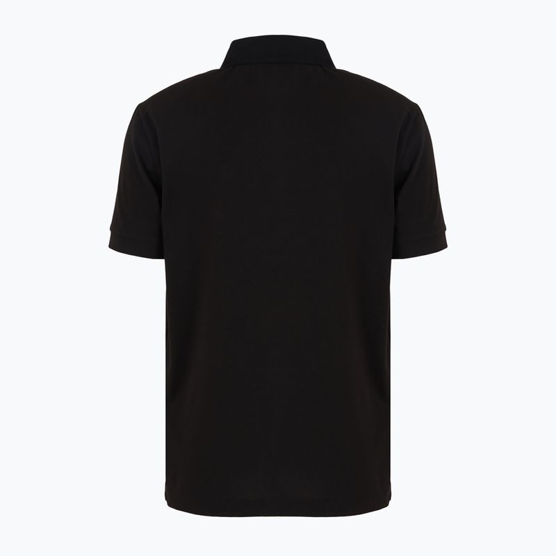 Poloshirt Herren EA7 Emporio Armani Train 7 Lines black 2