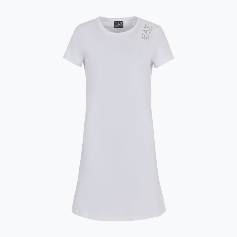 Kleid EA7 Emporio Armani Train Core white