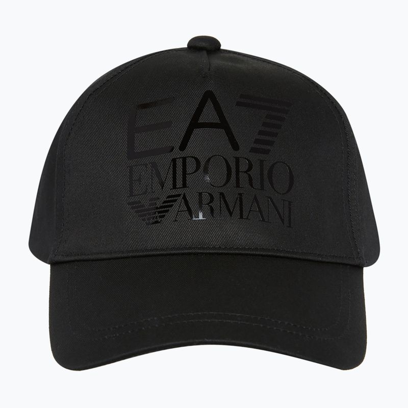 Cap Mütze Damen EA7 Emporio Armani Train Logo Series black 6