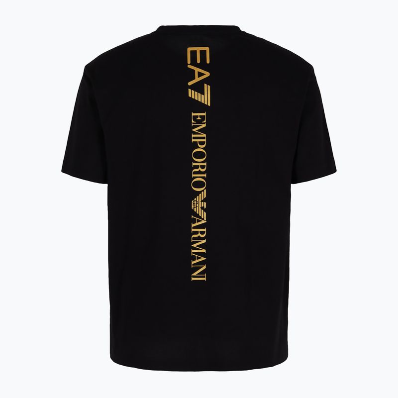 Shirt Herren EA7 Emporio Armani Train Series Extended Logo black 2