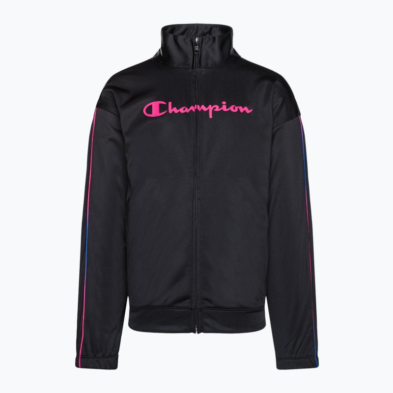 Champion Legacy Kinder Trainingsanzug schwarz 2